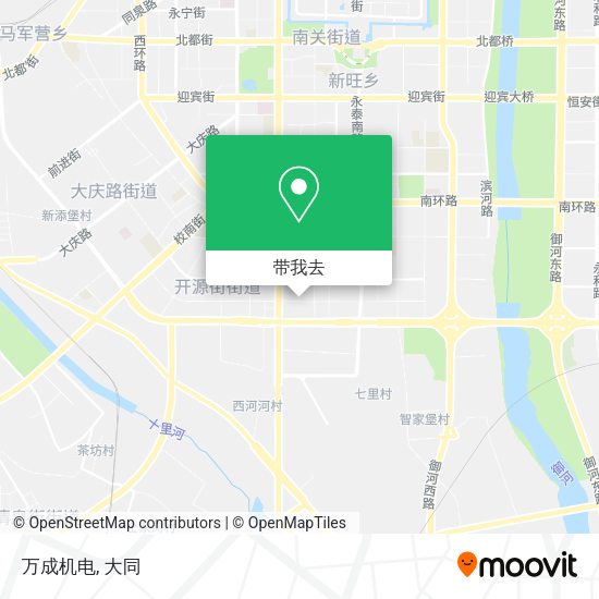 万成机电地图
