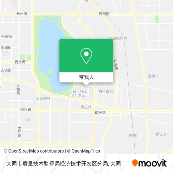 大同市质量技术监督局经济技术开发区分局地图