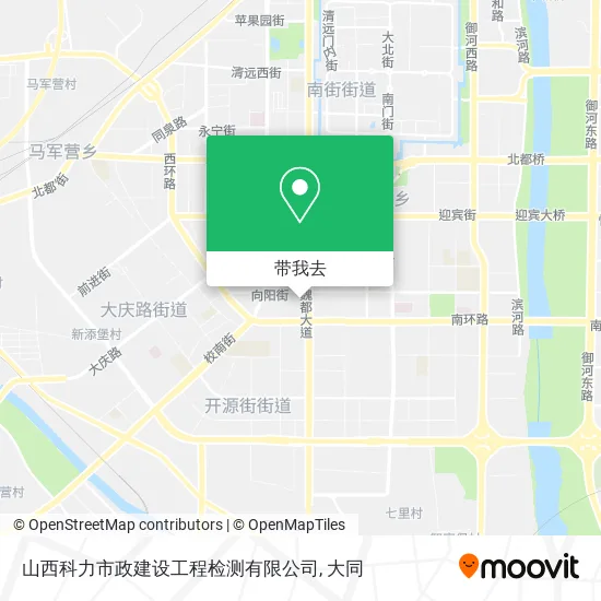 山西科力市政建设工程检测有限公司地图
