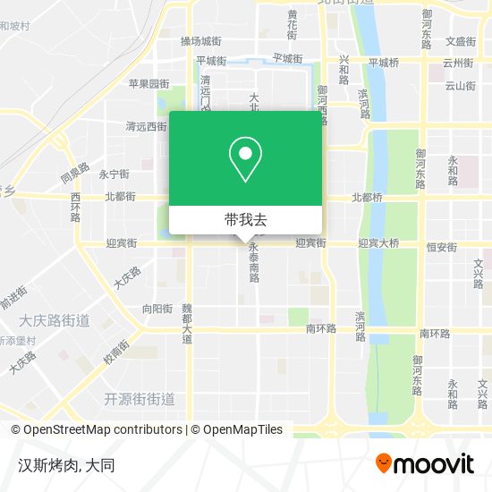 汉斯烤肉地图