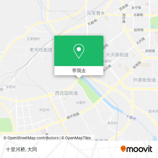 十里河桥地图