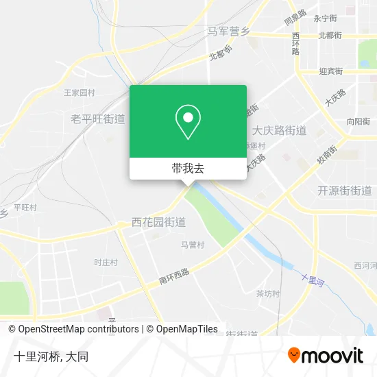 十里河桥地图