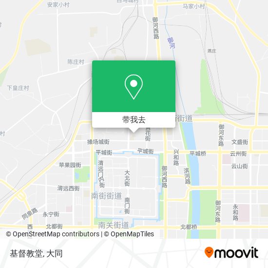 基督教堂地图