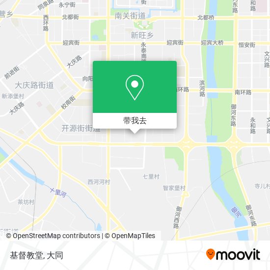 基督教堂地图