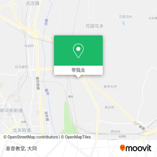 基督教堂地图