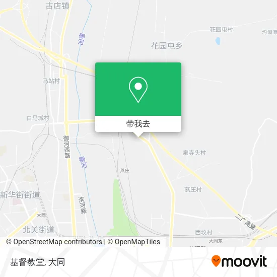 基督教堂地图