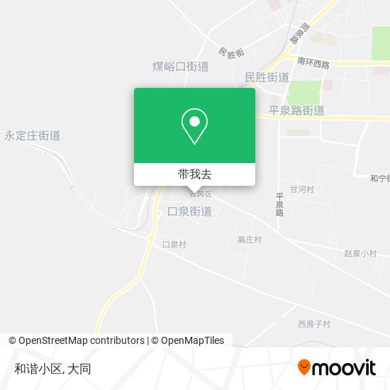 和谐小区地图