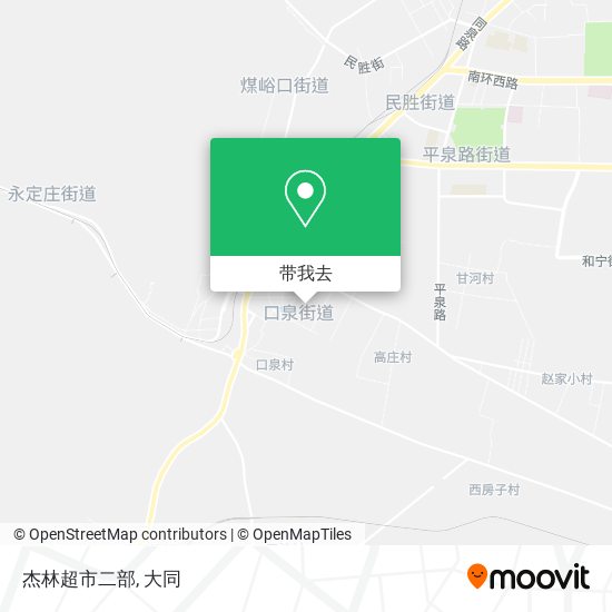 杰林超市二部地图