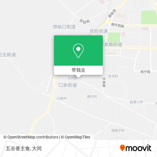 五谷香主食地图