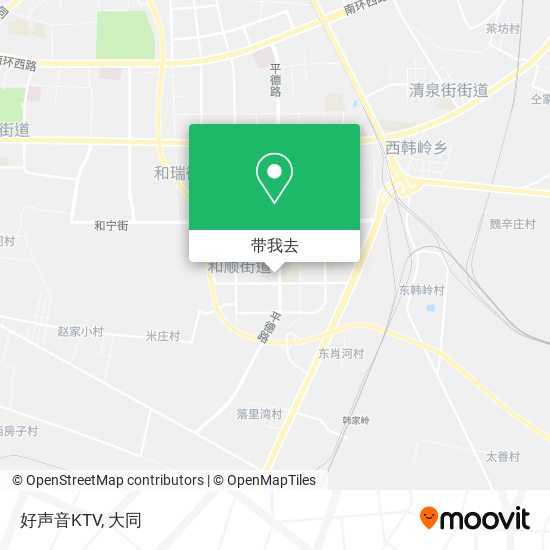 好声音KTV地图