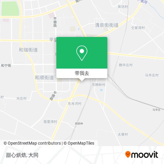 甜心烘焙地图