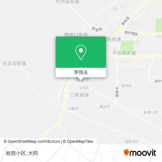 校西小区地图