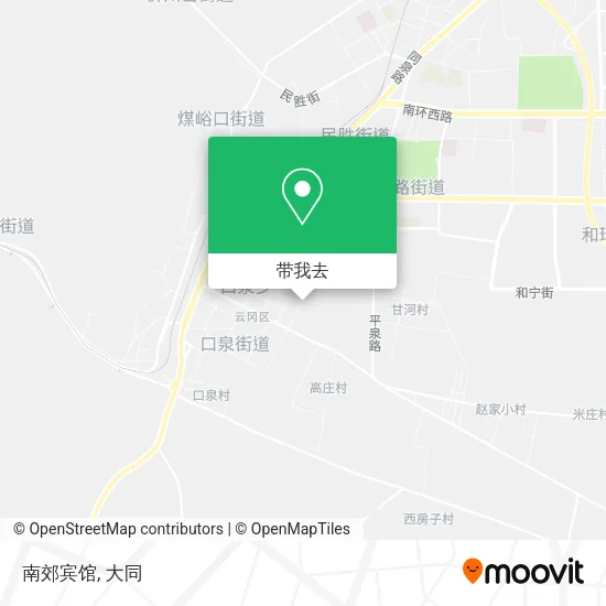 南郊宾馆地图
