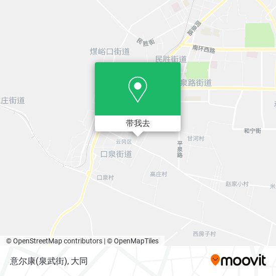 意尔康(泉武街)地图