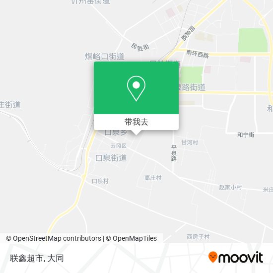 联鑫超市地图