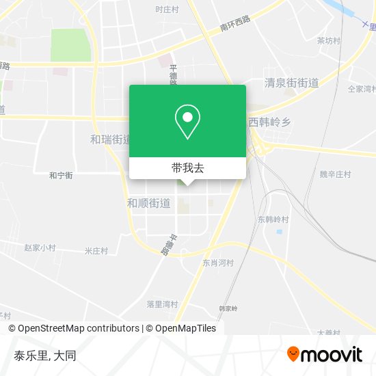 泰乐里地图