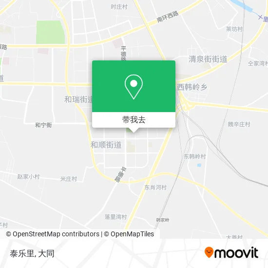 泰乐里地图