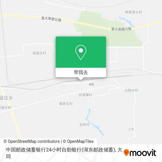 中国邮政储蓄银行24小时自助银行(湖东邮政储蓄)地图