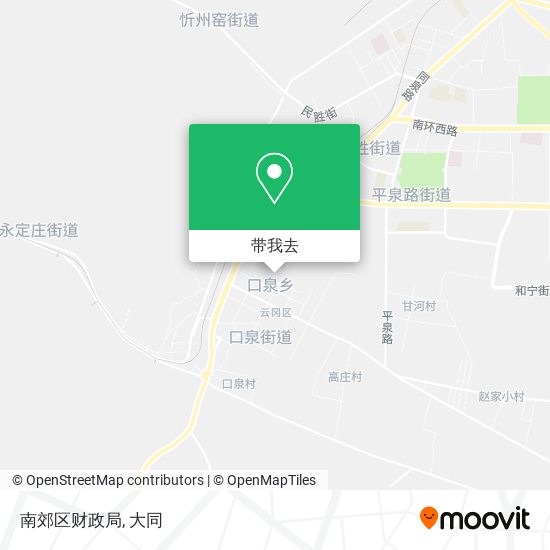 南郊区财政局地图