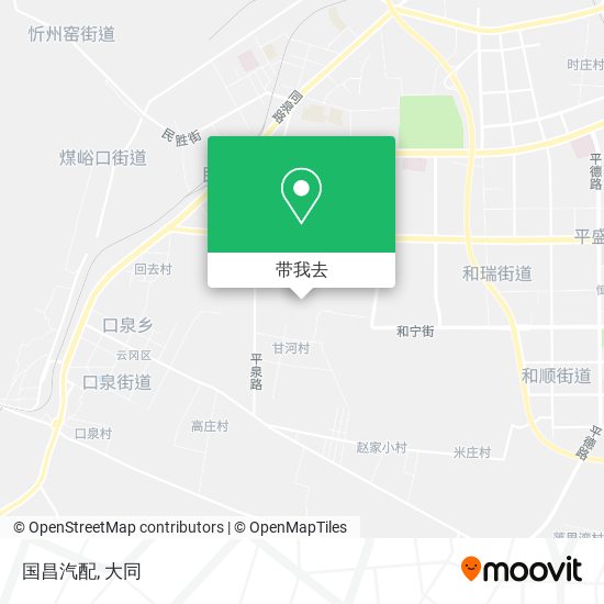 国昌汽配地图