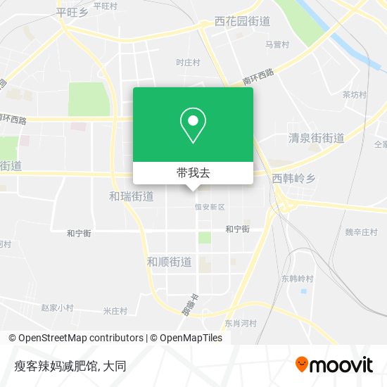 瘦客辣妈减肥馆地图