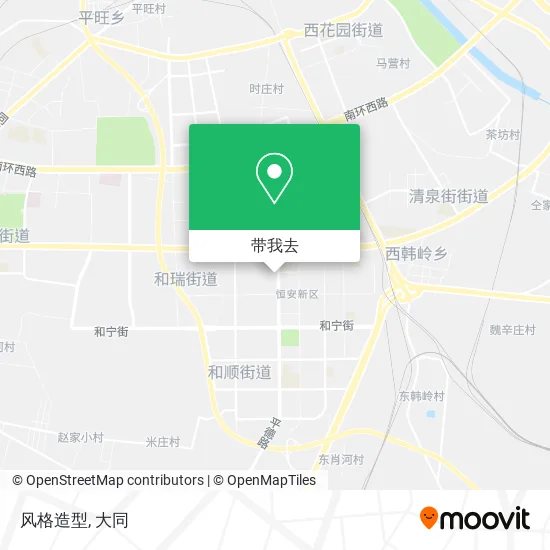 风格造型地图
