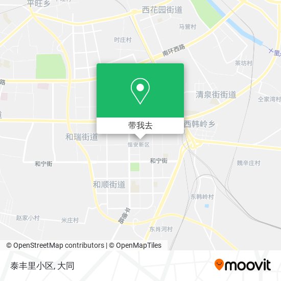 泰丰里小区地图