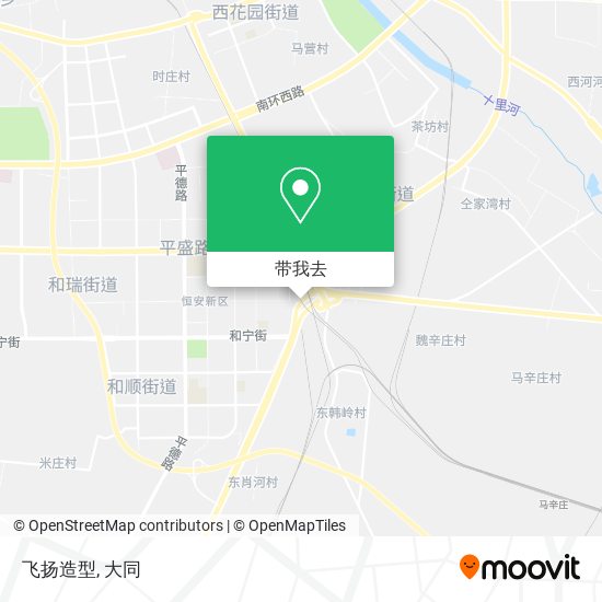 飞扬造型地图