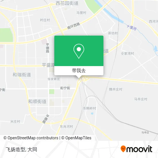 飞扬造型地图