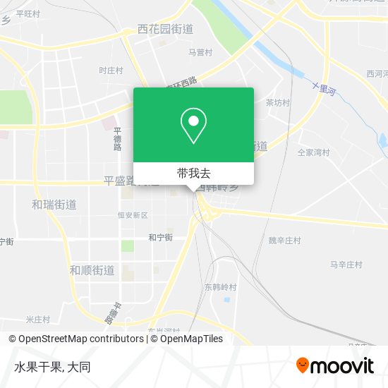 水果干果地图