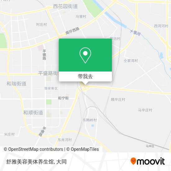 舒雅美容美体养生馆地图
