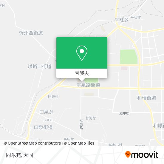 同乐苑地图