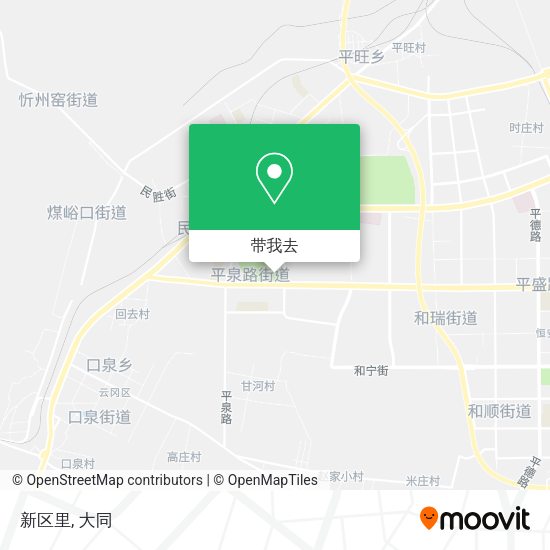 新区里地图
