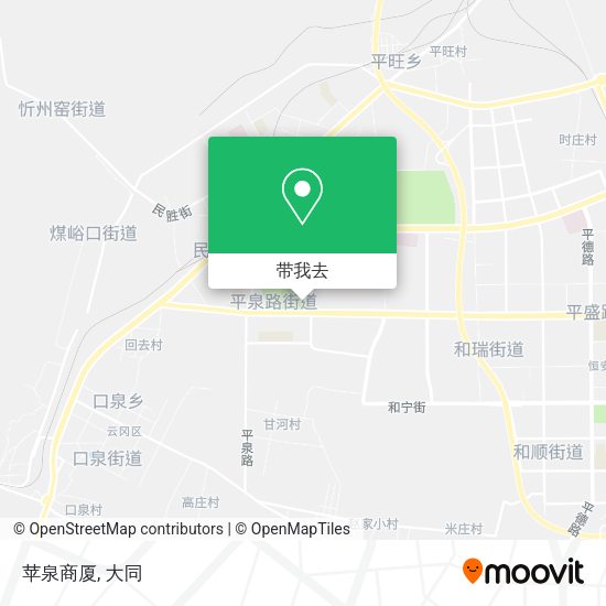 苹泉商厦地图