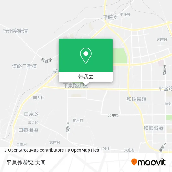 平泉养老院地图