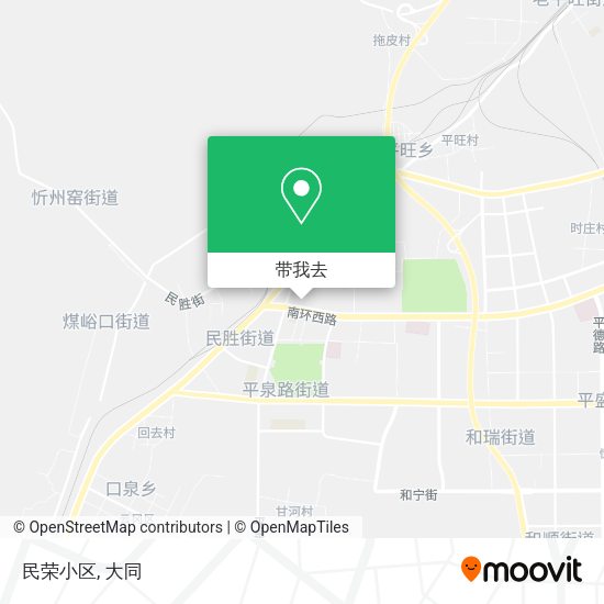 民荣小区地图