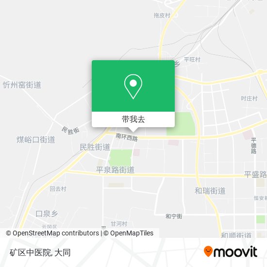 矿区中医院地图