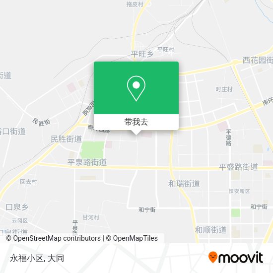 永福小区地图