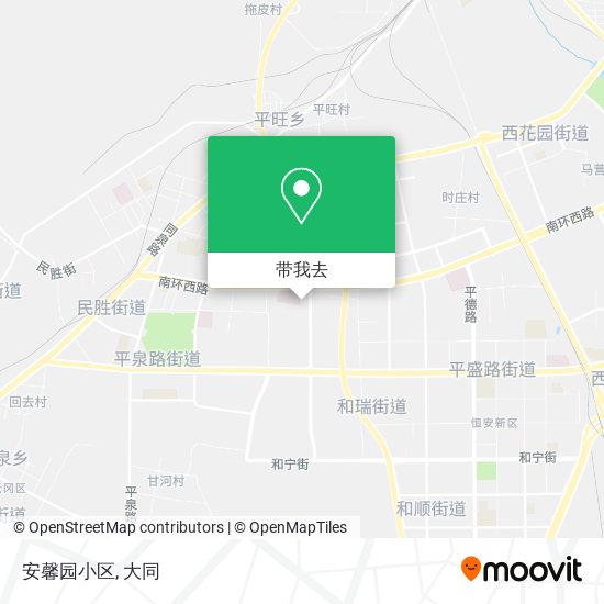 安馨园小区地图