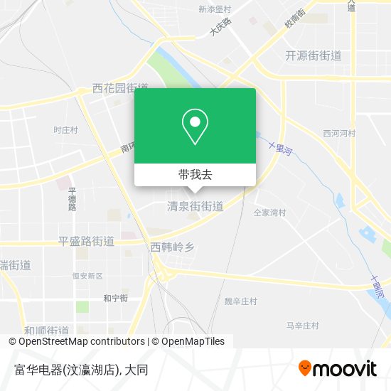 富华电器(汶瀛湖店)地图