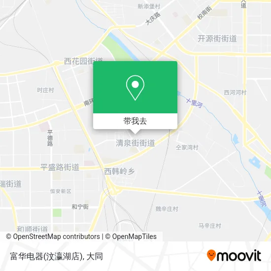 富华电器(汶瀛湖店)地图