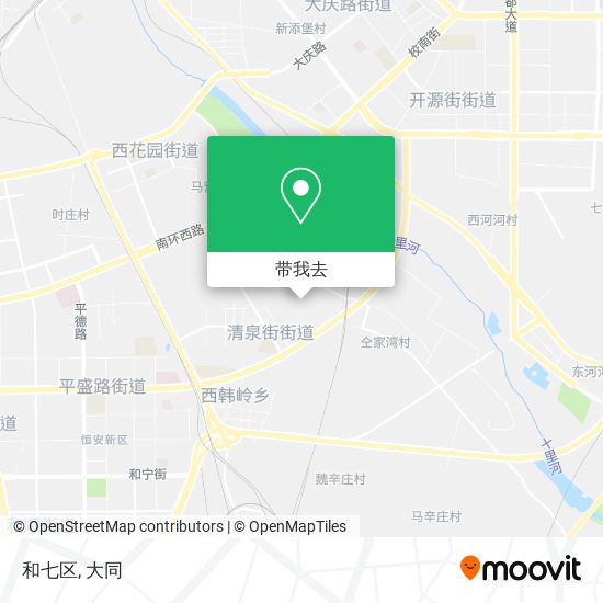 和七区地图