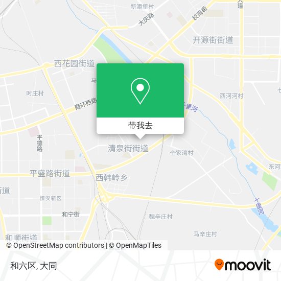 和六区地图