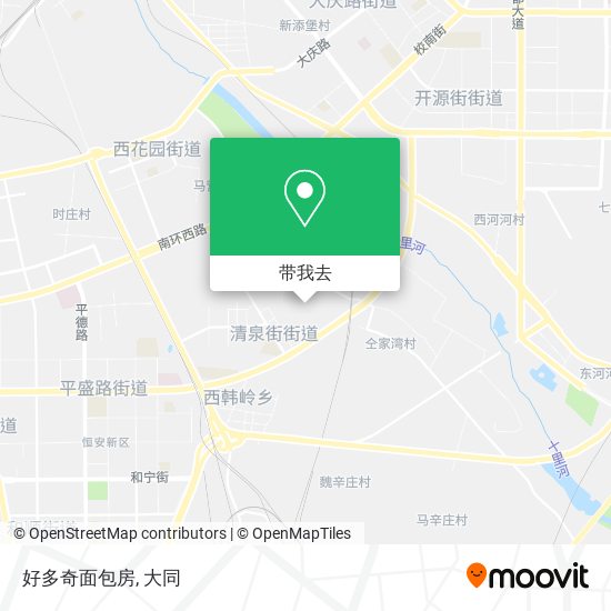 好多奇面包房地图