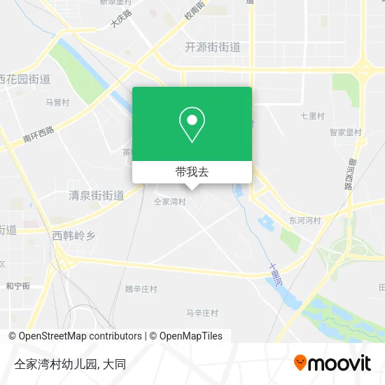 仝家湾村幼儿园地图