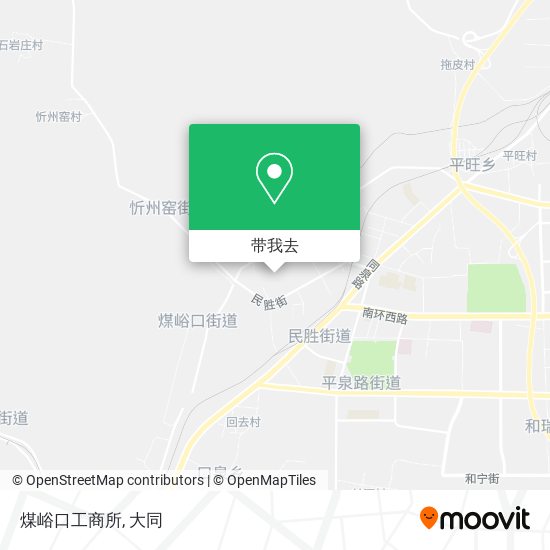 煤峪口工商所地图