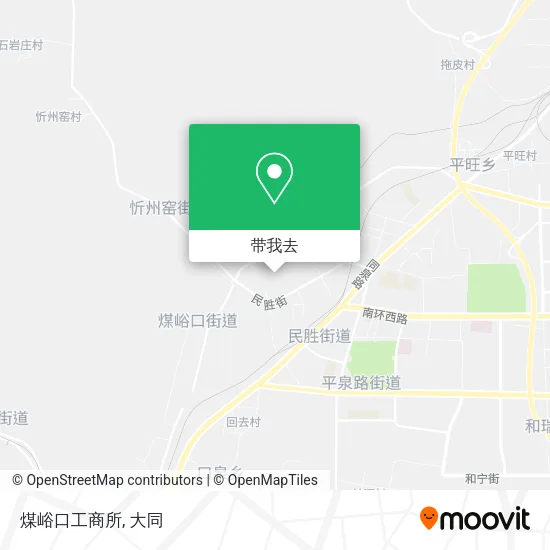 煤峪口工商所地图