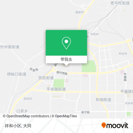 祥和小区地图