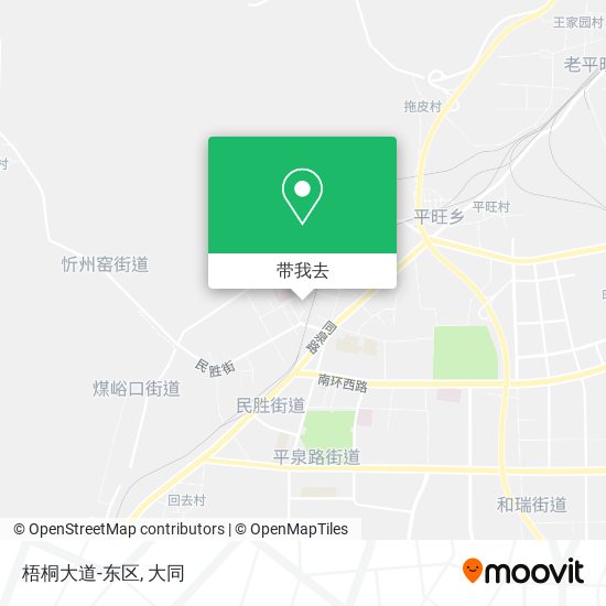 梧桐大道-东区地图