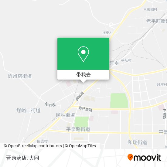 晋康药店地图